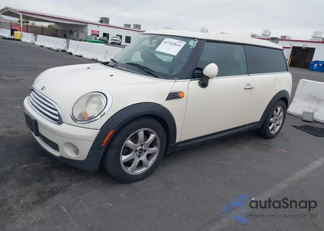 2009 Mini Cooper Clubman z USA, uszkodzony, nr VIN WMWML33529TX35122